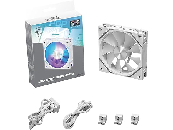 MSI MPG EZ120 ARGB WHITE-1W Fan