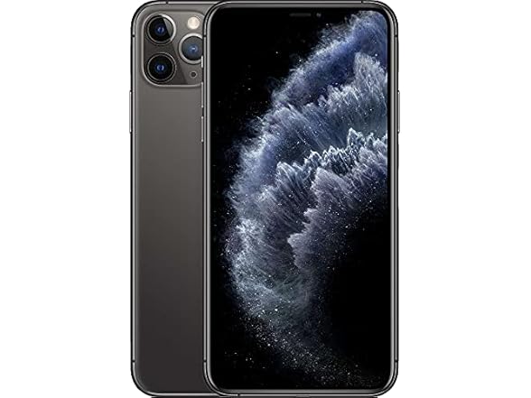 Apple iPhone 11 Pro Max, 64GB, Space Gray - Unlocked (Renewe (Open Box)