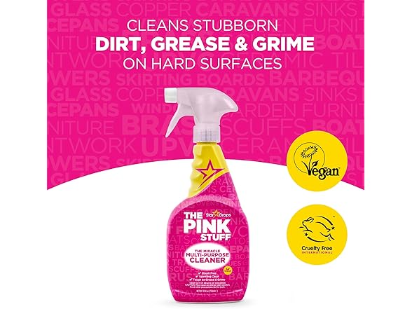 Pink Stuff Multi-Purpose Spray 750ml 6-Pack