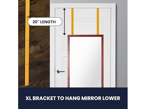 Gold Giant XL Set of 2 Mirror Brackets