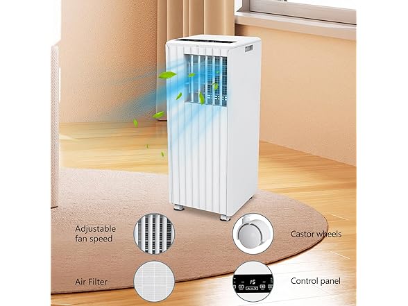 Takywep 8,000BTUs Portable Air Conditioners Room