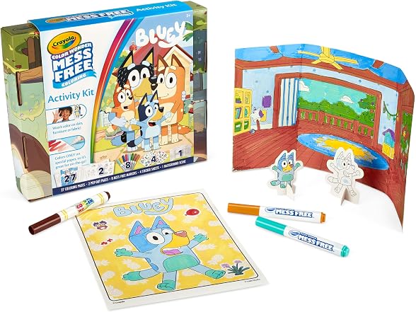 Crayola Color Wonder Bluey Activity Kit