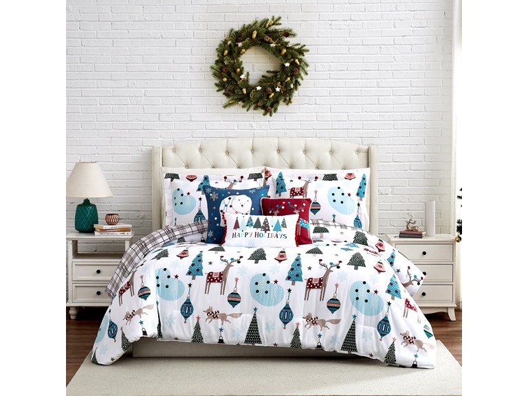 Southshore 6pc Christmas Comforter Set - Gallery 18