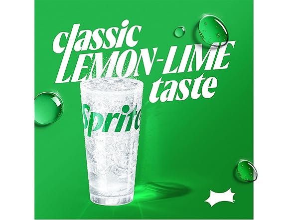 6PK Sprite Lemon-Lime Caffeine Free Soda