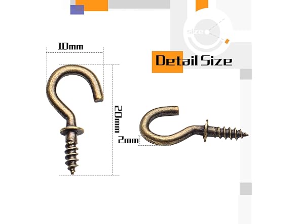 Aylifu 100pcs 1/2inch Bronze Mini Cup