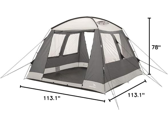 Easy Camp Unisex's Daytent Tent, Grey,