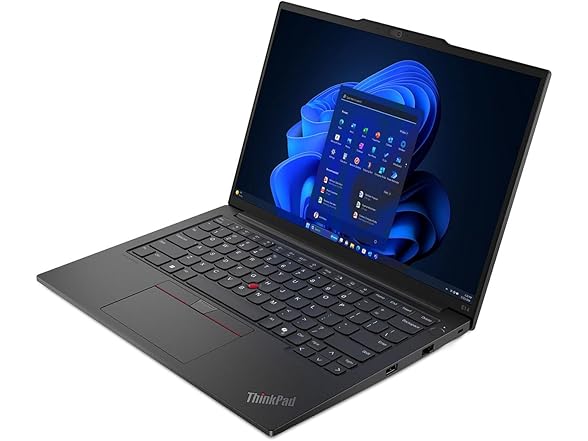 Lenovo ThinkPad E14 Gen 6 21M3000RUS 14" Notebook - WUXGA - AMD Ryzen 5 7535U - 8 GB - 256 GB SSD - English Keyboard - Black (Open Box)