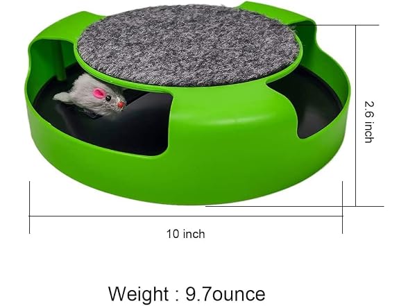 Kole KI-OC992 Cat Scratch Pad Spinning Toy