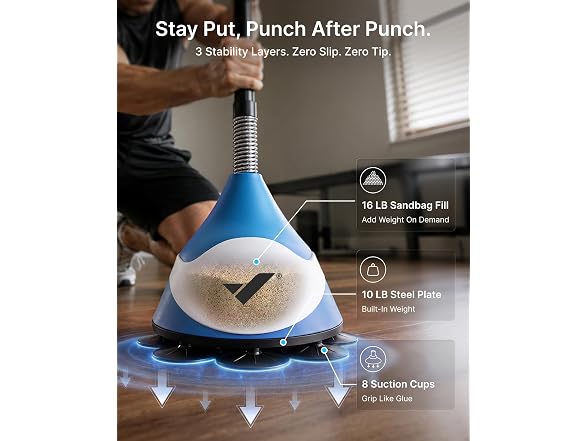 MERACH Adjustable Punching Bag with Stand