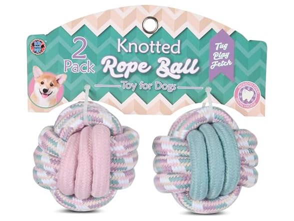 Lauren Weave Knotted Rope Ball