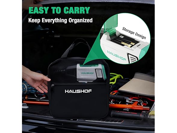 HAUSHOF 20V Tire Inflator