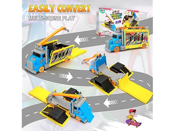 Hestiasko Finger Skateboard Park Set