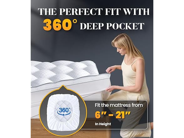 Milcabe 3 Inch Ultra-Fluffy Memory Foam