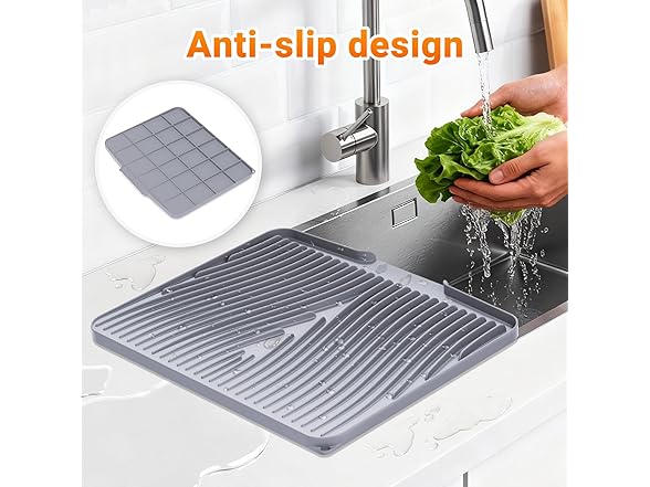 COPLIB Silicone Dish Drying Mat
