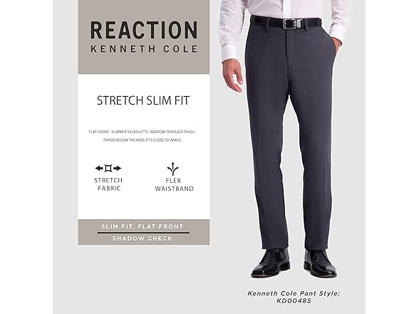 Kenneth Cole REACTION Men's (36) Men's Shadow Chec