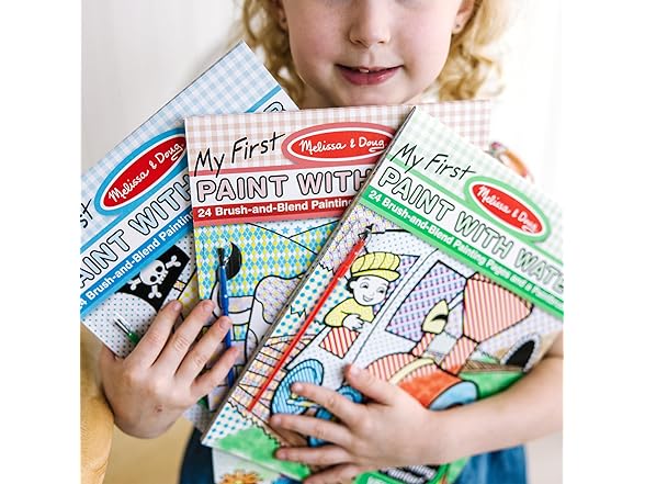 Melissa & Doug My First Paint with Water Activity Book Set