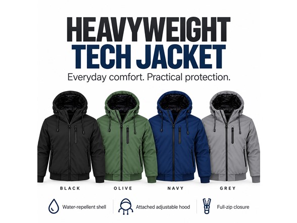 Mens Heavyweight Tech Jacket