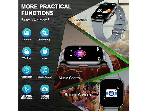 Kimeag Fitness Smart Watch for Men/Women