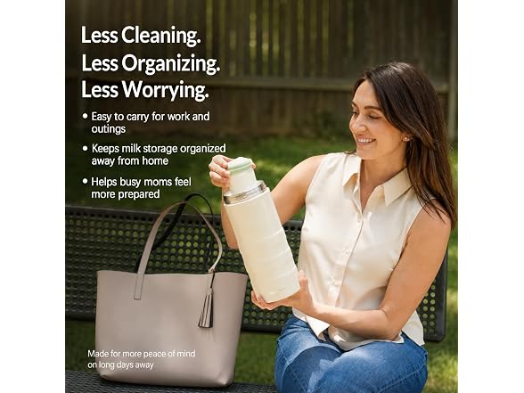 KEKHEALTH 22oz Stainless Steel Breast Milk Cooler