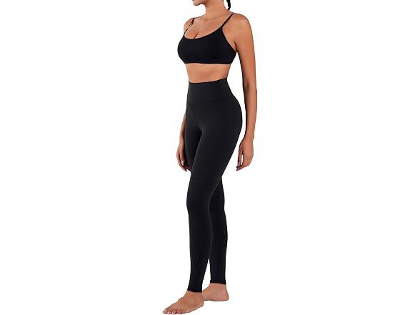 Sunzel Womens Leggings 28in M Black
