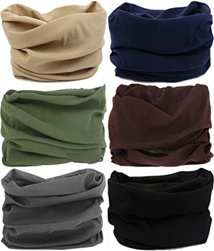 6 PC Multi-purpose Stretchable Headwear
