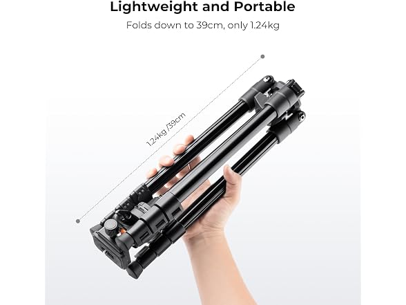 K&F Concept 64 inch/163cm Camera Tripod,