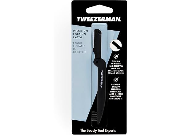 Tweezerman Precision Folding Brow Razor