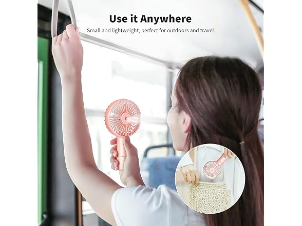 Otlonpe Misting Fan Portable, Desk