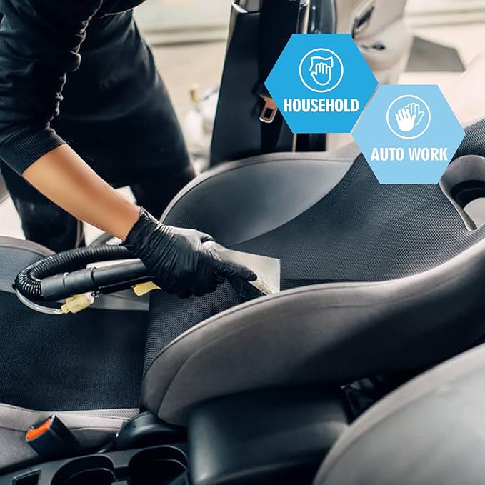 Josen SYN-BLK 100pcs Black Nitrile-Vinyl Gloves - Gallery 14