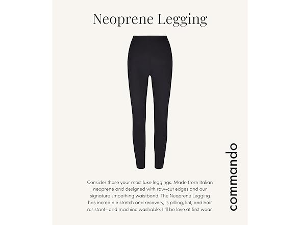 commando Neoprene Legging