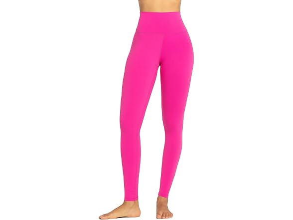 Sunzel Womens Leggings 28in S Hot Pink