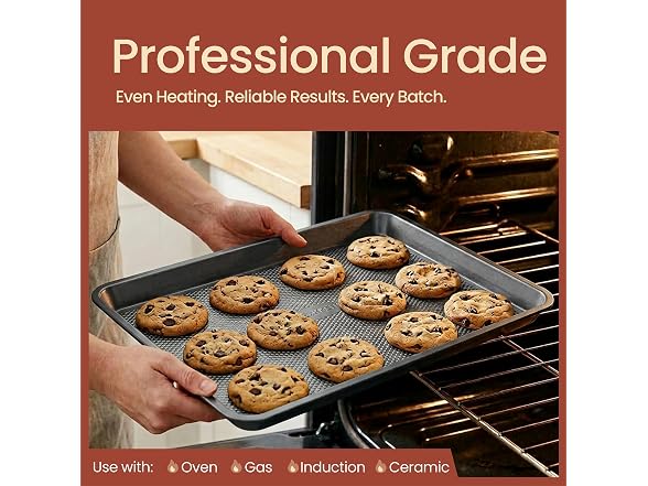 Diamond Bottom Cookie Sheet Set of 2