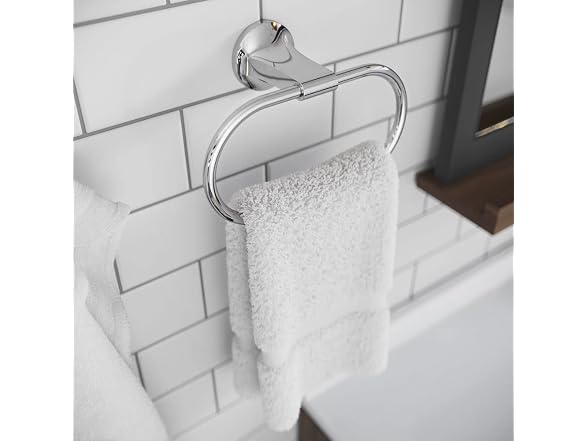 Pfister Pfirst Modern Chrome Hand Towel Ring