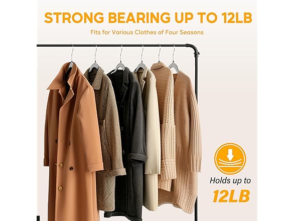 HealSmart 30 Pack Heavy Duty Velvet Hang