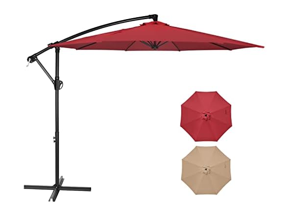 Simple Deluxe 10ft Offset Umbrella
