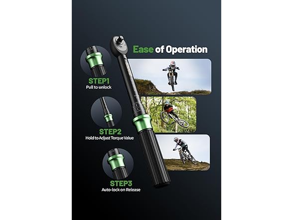 LLAVETOR 1/4 inch Click Torque Wrench