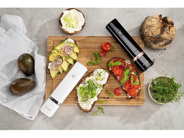 Electric Salt/Pepper Mill Set, 2-pc