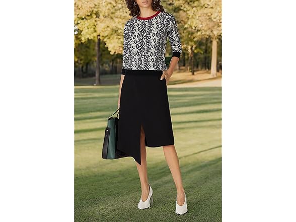 Koche Grey Python Print Sweater (M)