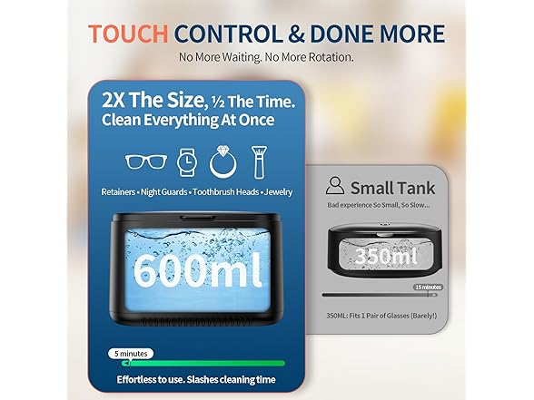 MQOMQO Ultrasonic Jewelry Cleaner