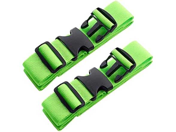Luggage Straps 74x2 Fluorescent Green