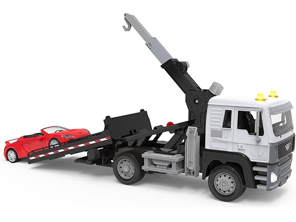 Driven by Battat - Tow Truck, 20-Inch - Toy Tow Truck