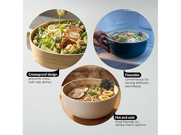 Restaurantware-Bambuddha 15 Ounce Small Salad Bowl