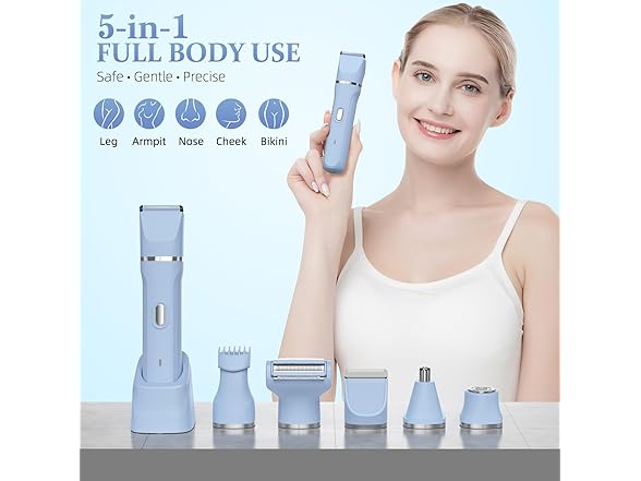 5-in-1 Bikini Trimmer