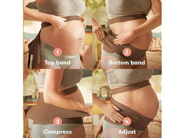 Dual Support Pregnancy Belly Band L/XL