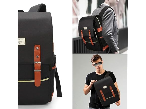 Modoker Vintage Laptop Backpack for Wom