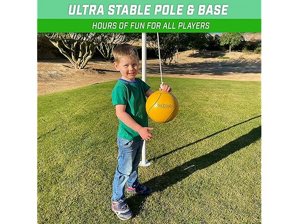 GoSports Backyard Tetherball Game