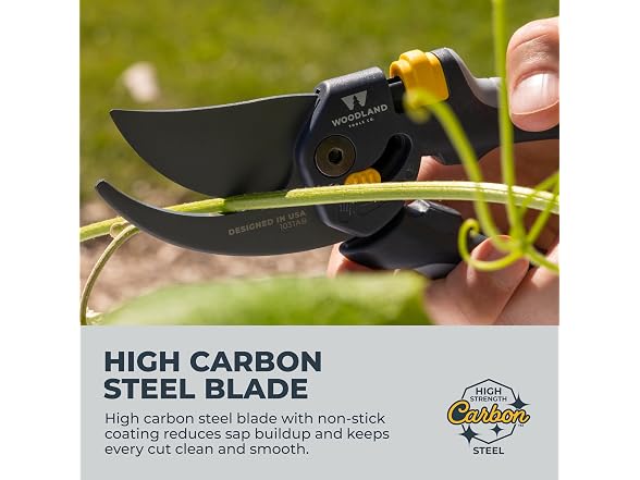 Woodland Tools Co. Heavy Duty Bypass Pruning Shears – 5/8"