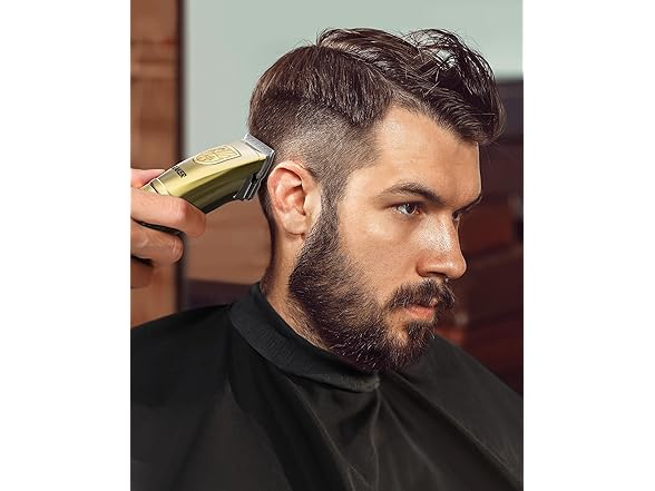 GLAKER Gold Hair Clippers for Men