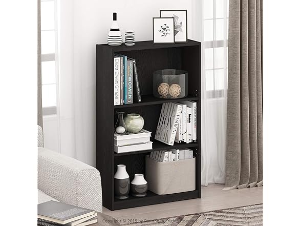 FURINNO JAYA Simple Home 3-Tier Adjustab
