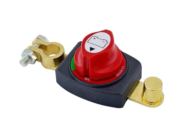 $9.99 Ampper W1265 Top Post Battery Disconnect Switch dealfomo